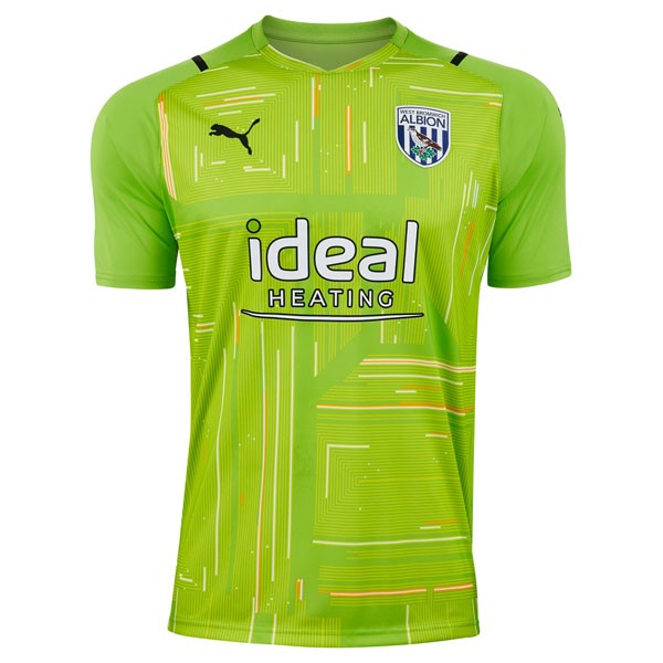 Tailandia Camiseta West Brom Replica Segunda Ropa Portero 2021/22